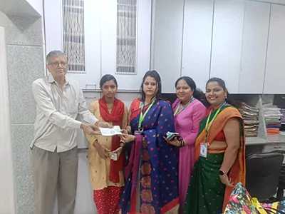 Personalized outreach program by Eshita Dream Wings Foundation
